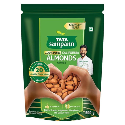 Tata Sampann Pure California Almonds Whole